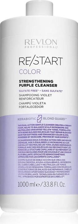 Produktbild Revlon Professional Strengthening Purple Cleanser (Flüssiges Shampoo, 1000 ml)