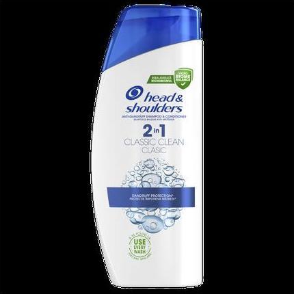 Actual product image Head & Shoulders 2-In-1 Classic Clean Shampoo 330ml (330 ml, Liquid shampoo)