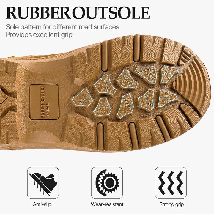 Actual product image Free Soldier Tactical Combat Boots (43)