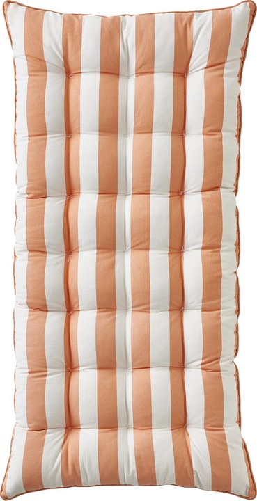 Image du produit Vertbaudet Matelas de sol pour chambre d'enfant POP avec coeurs et rayures, réversible (60 x 120 cm)