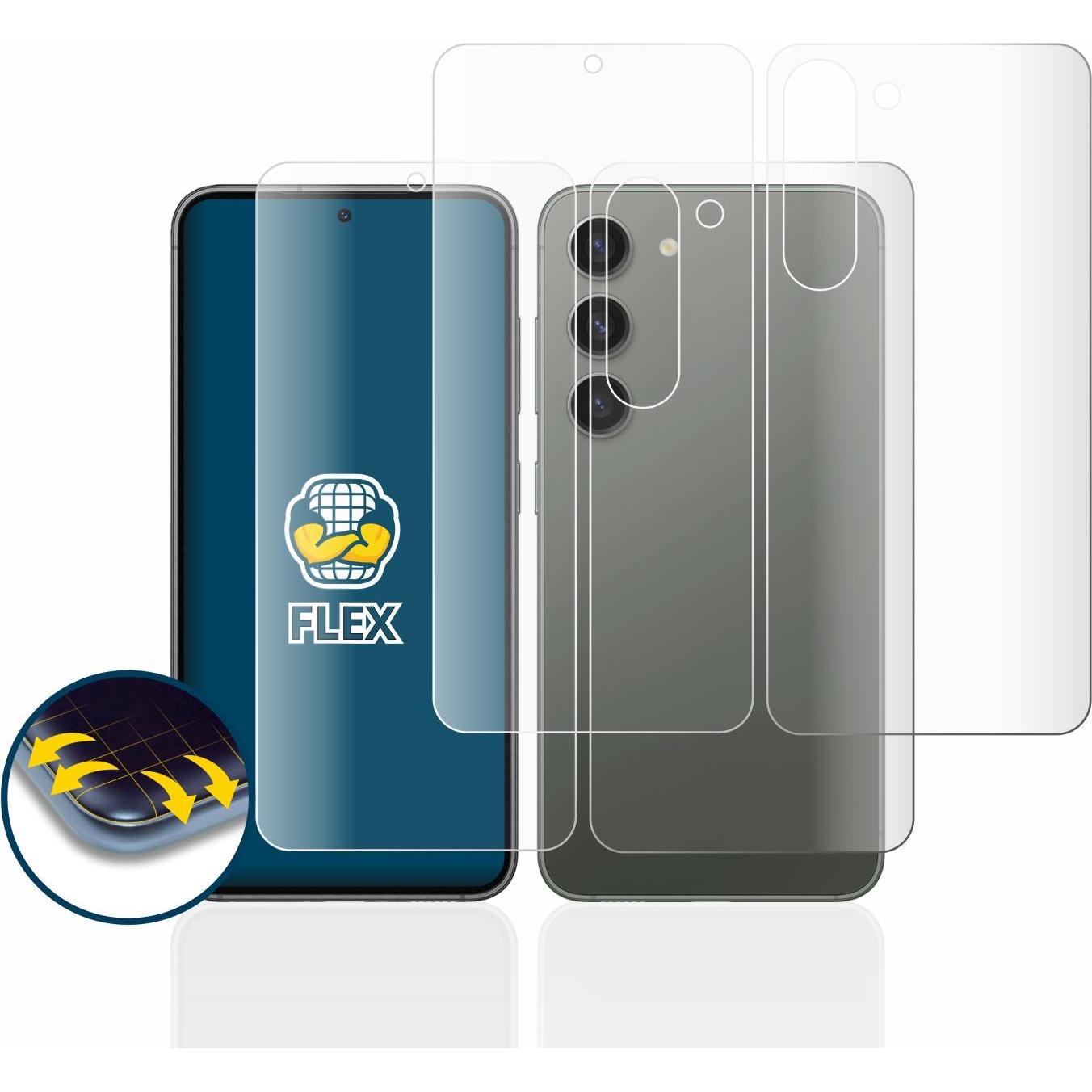 Thumbnail - BROTECT Full-Cover Displayschutz (2 Stück, Samsung Galaxy S23), Smartphone Schutzfolie, Transparent