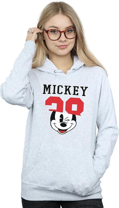 Actual product image Disney Womens/Ladies Mickey Mouse Split 28 Hoodie (XXL)