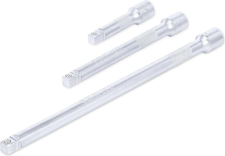 Actual product image BGS "Wobble" Extension Bar Set 10 mm (3/8") 75 / 150 / 250 mm 3 pcs. (3/8")