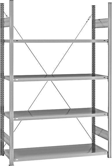 Actual product image eurokraft pro Shelf plug-in rack, galvanized