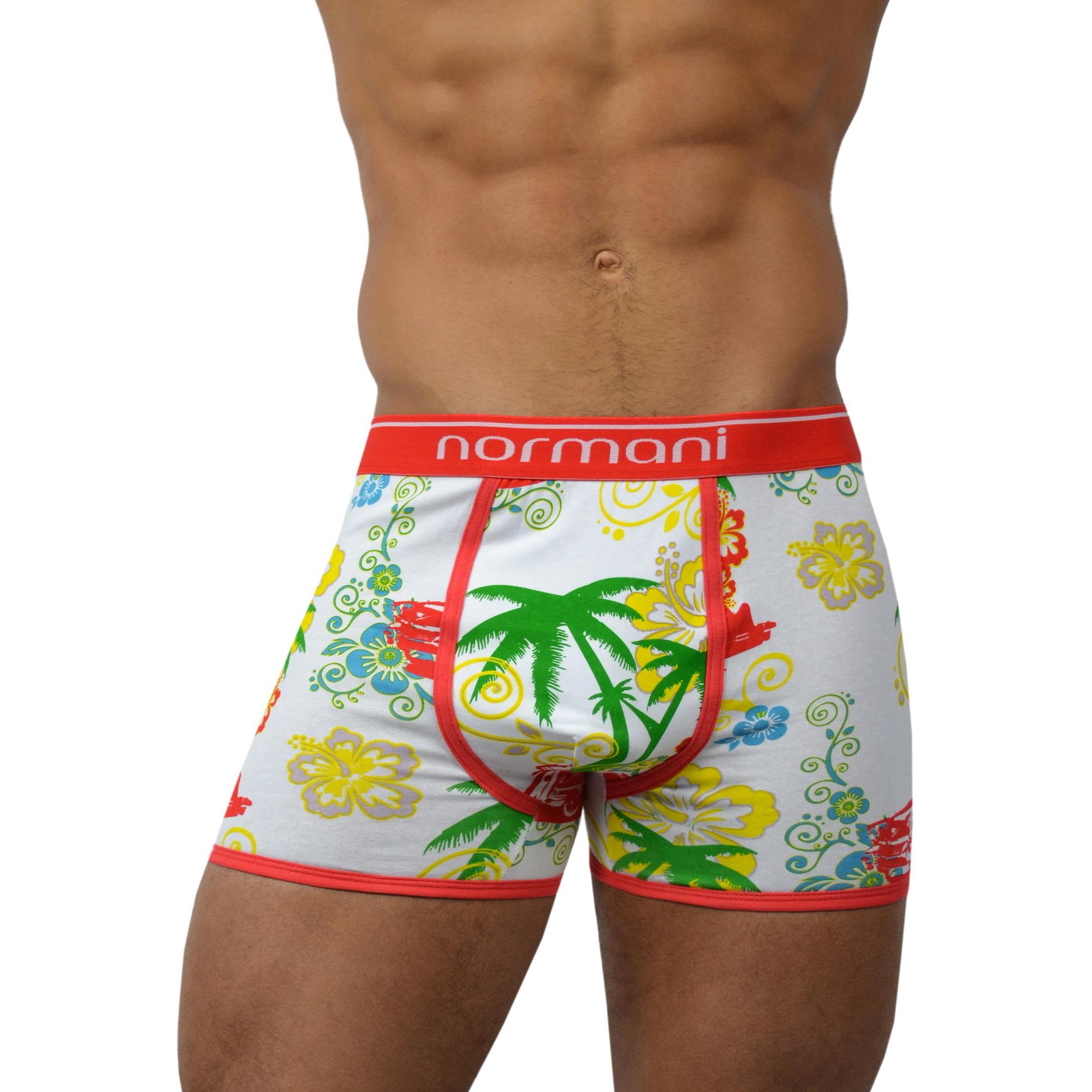 Normani, Herren, Unterhosen, 6 Stück Retro Boxershorts aus Baumwolle, Mehrfarbig, (XL, 6er Pack)