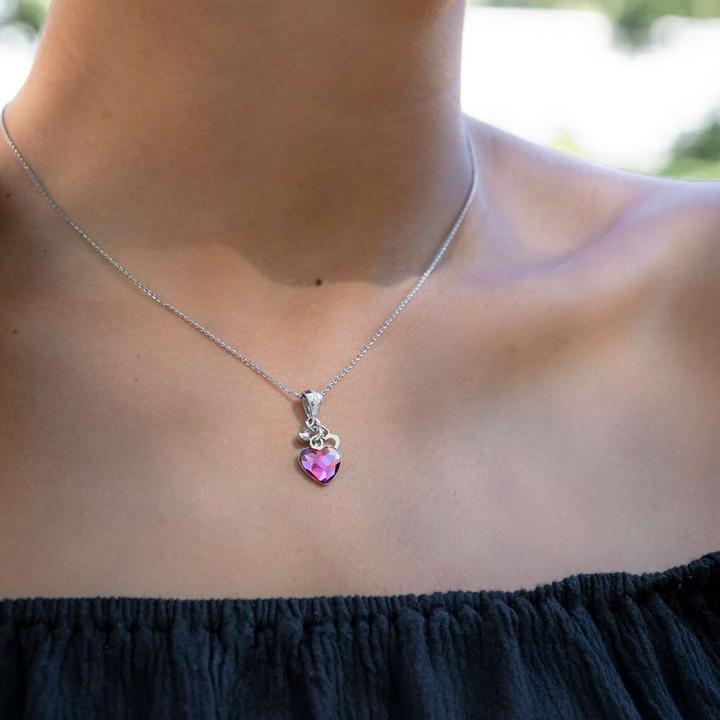 Immagine prodotto Bijouteria Pendente catena (Argento 925, Cristallo premium, 47 cm)