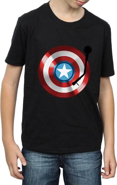 Produktbild Captain America Turntable TShirt Jungen (116)