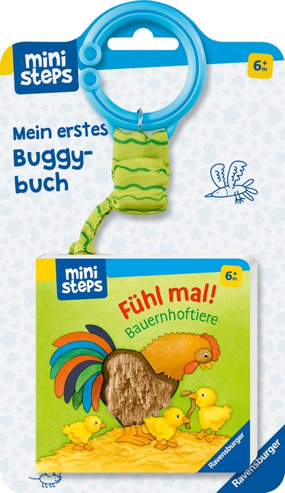 Immagine prodotto Ravensburger Mein erstes Buggybuch: Fühl mal! Bauernhoftiere (Tedesco)