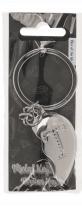 Actual product image Ootb Metal keychain, Broken Heart