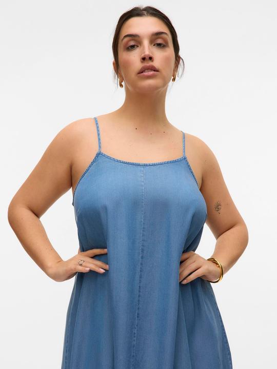 Actual product image Vero Moda VMCHARPER Langes Kleid Jeanskleid (50)
