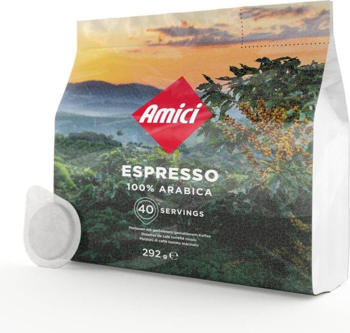 Produktbild Amici Espresso Pods 40er (40 x Port.)
