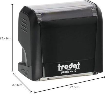 Produktbild Trodat Textstempelautomat 4912 "Printy 4.0", eco-schwarz