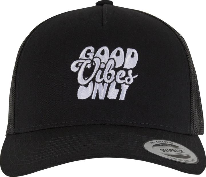 Produktbild Mister Tee MisterTee Good Vibes Only 5-Panel Retro Trucker Cap - 180749 (One Size)