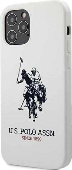 Produktbild U.S. Polo US Polo USHCP12LSLHRWH iPhone 12 Pro Max 6.7 baltas (Apple iPhone 12 Pro Max)