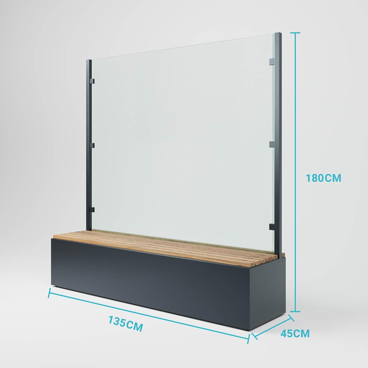 Thumbnail - Magni, Blumentopf, HLO-GUB7 (135 cm)