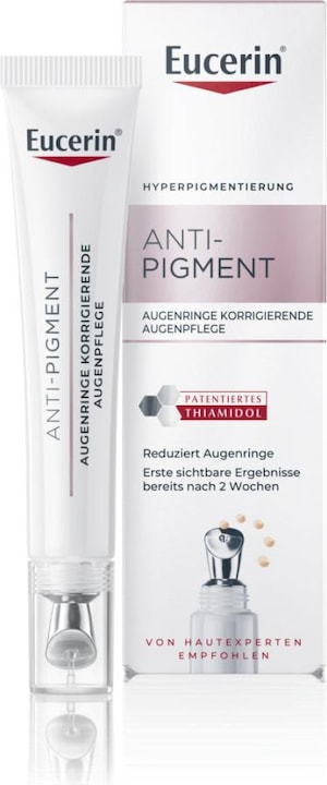 Eucerin Anti-Pigment Augenringe Korrigierende Augenpflege (Crème, 15 ml, Tag + Nacht)