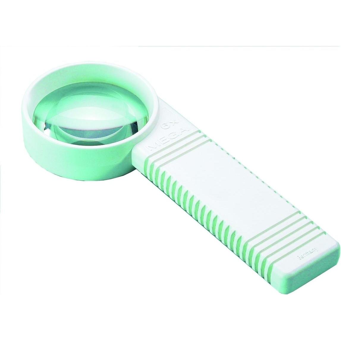 Ecobra, Lupe, Lupe 6cm 82112 weiss 6-x