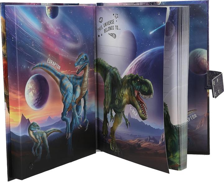 Actual product image Dino T-Rex (Lined, Hardcover)