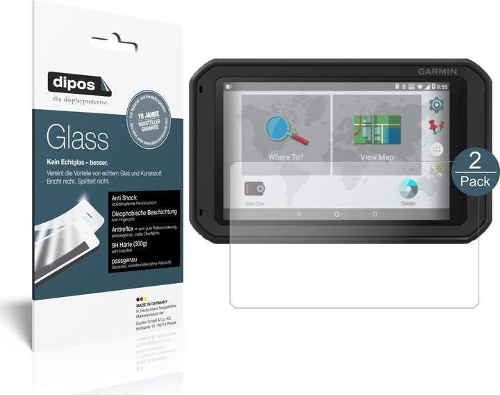Produktbild Dipos Displayschutz Anti-Shock (1 Stück, Garmin Fleet 770)