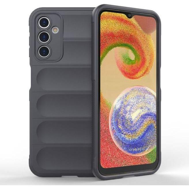 MU Classic Softcase TPU Rugged Series (Samsung Galaxy A14 5G), Smartphone Hülle, Grau