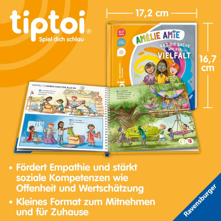 Produktbild tiptoi Amélie Amie und die Sache mit der Vielfalt