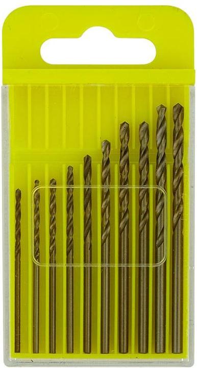 Produktbild Donau HSS-CO Bohrerset 10-tlg. 1,3 - 2,5 mm, 5% kobaltlegiert (2,5 mm)
