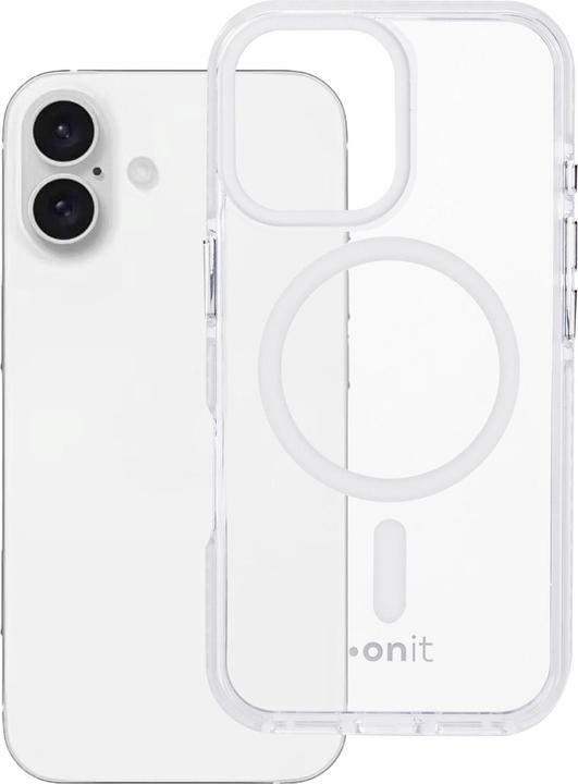 Produktbild Onit Back Cover Armorix iPhone 16 Weiss transparent (Apple iPhone 16)