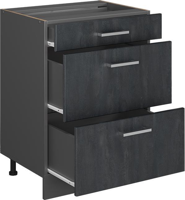 Anthrazit, Schwarz Beton