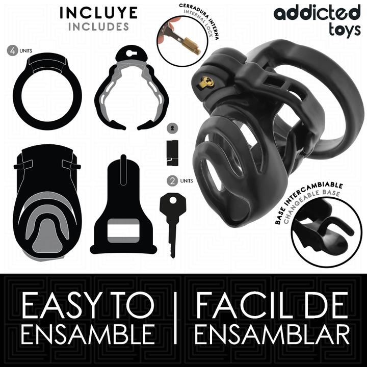 Actual product image Addicted toys Locked - Eternal Lock Peniskã„Fig 9 cm