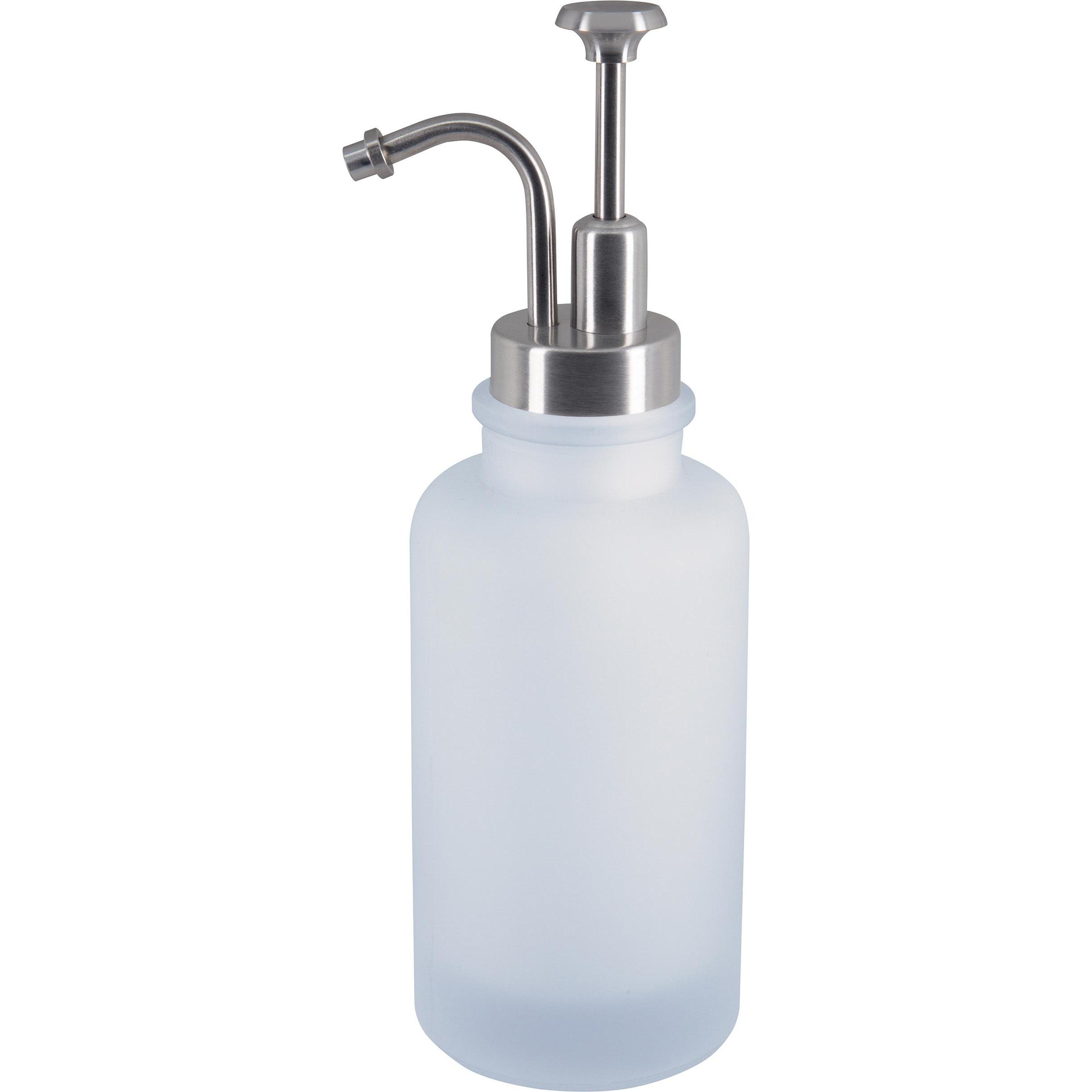 spirella, Seifenspender + Seifenschale, Seifenspender Yoko 0.3 l, Weiss, Glas