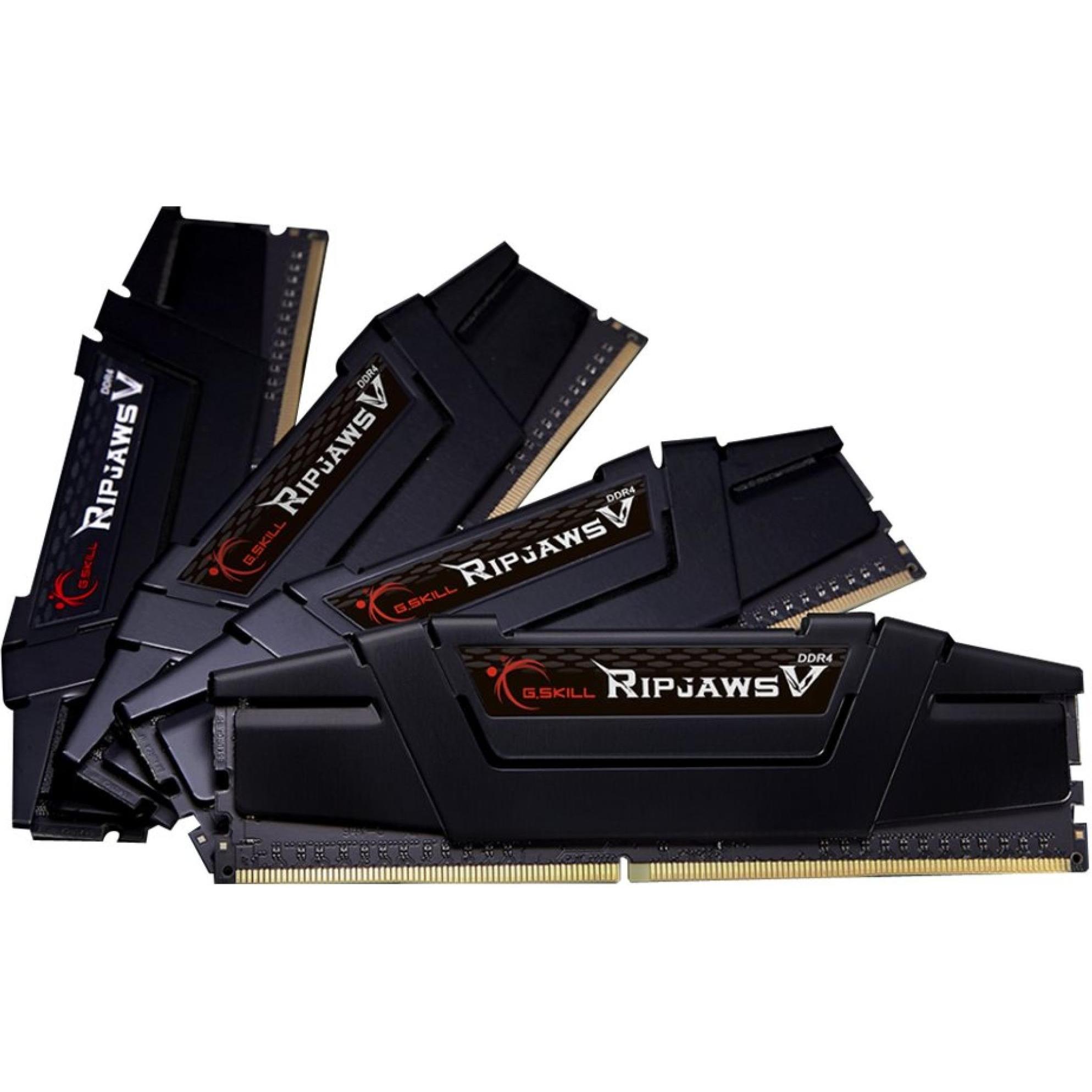 Thumbnail - G.Skill Ripjaws V (4 x 16GB, 3600 MHz, DDR4-RAM, DIMM), RAM, Schwarz