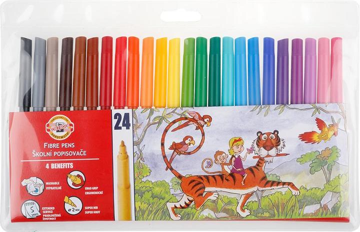 Image du produit Koh-i-Noor Marker 24 Farben (24x)