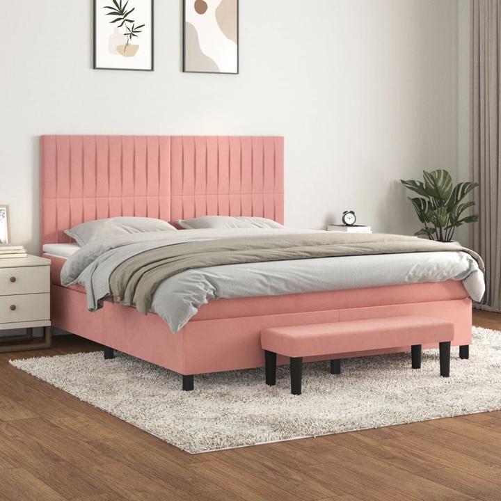 Pink and white