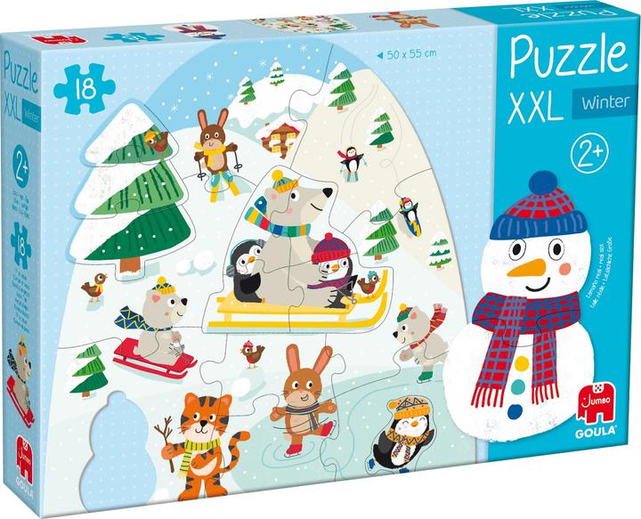 Goula Puzzle XXL Winter (18 pieces)