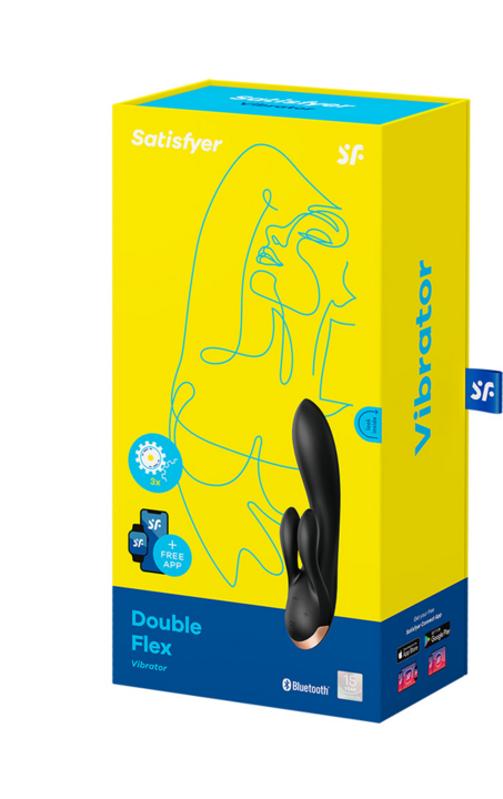 Produktbild Satisfyer Double Flex Rabbit Vibrator