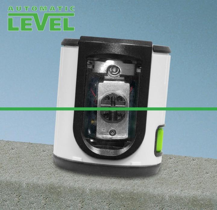 Actual product image Laserliner EasyCross-Laser Green Set Cross line laser self-levelling