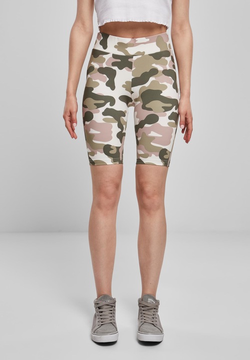 Produktbild Urban Classics Ladies High Waist Camo Tech Cycle Shorts (XXL)