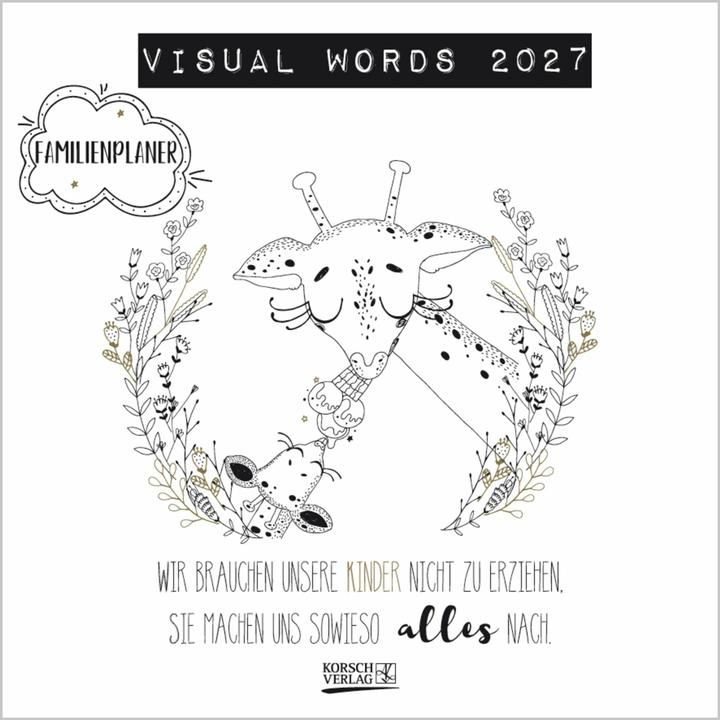 Produktbild Visual Words Family 2027