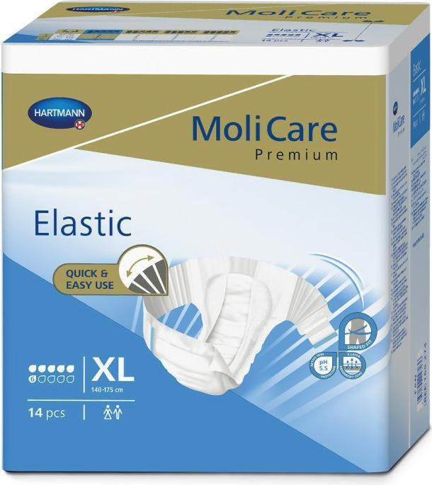 Actual product image MoliCare Elastic 6 XL (14 x, Large plus)