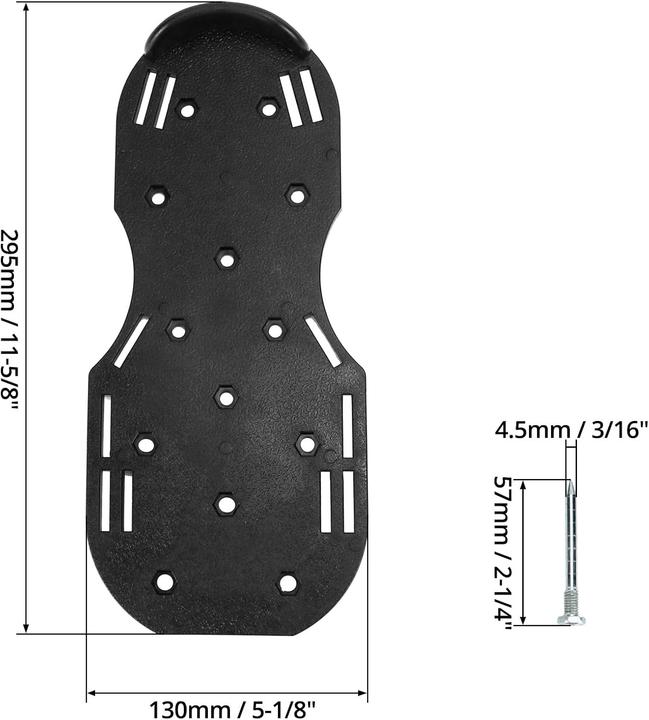 Produktbild Qwork Rasenbelüfter-Schuhe