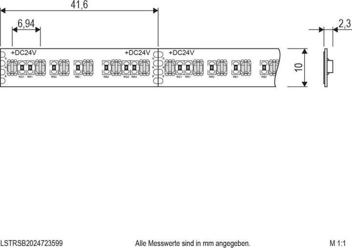 Produktbild EVN-Lichttechnik Lichttechnik LED-Strip LSTRSB2024723599 (RGB, 500 cm, Indoor)