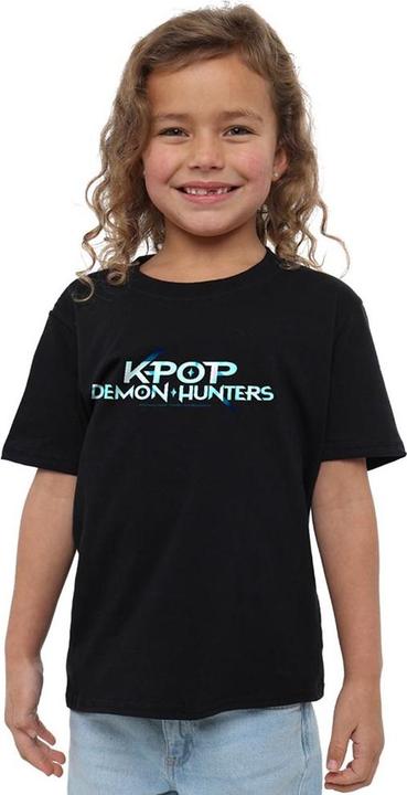 Immagine prodotto K-Pop Demon Hunters Maglietta Logo Bambini (128)