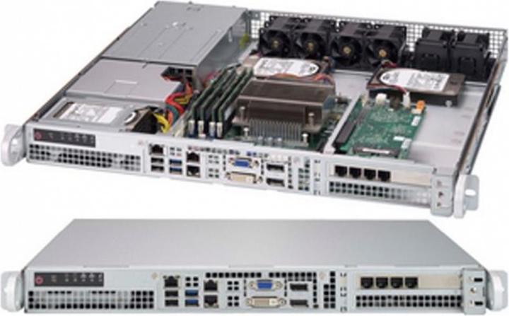 Image du produit Supermicro CSE-515-R407 : Superchâssis 19