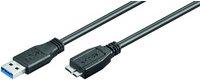 Produktbild MicroConnect USB A — Micro B USB (0.50 m, USB 3.0)