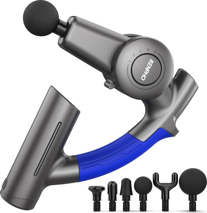 Actual product image Renpho R4 PRO Massage Gun with 5 adjustable angle