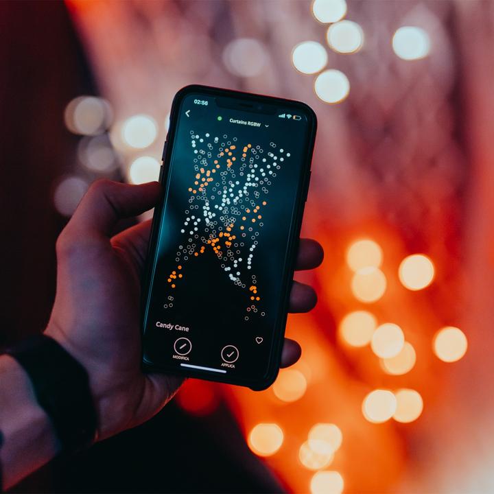 Produktbild Twinkly Vorhang (1 m)