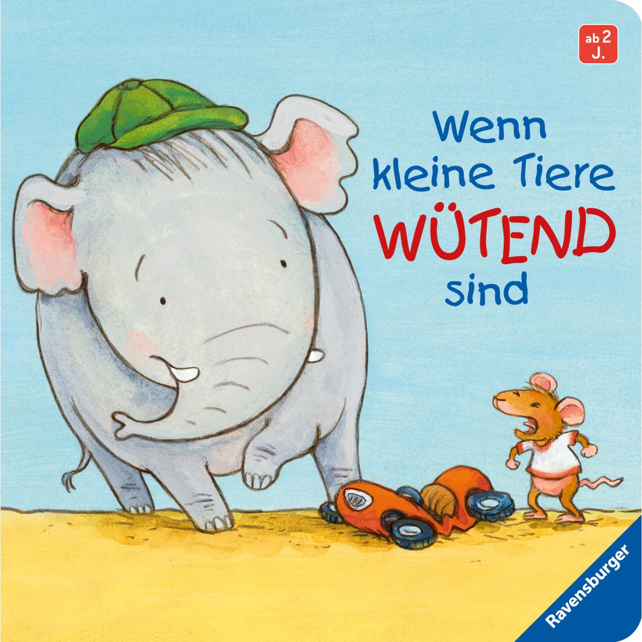 Wenn kleine Tiere wütend sind, Kinderbücher von Regina Schwarz