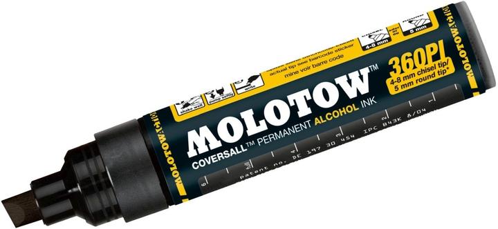 Actual product image Molotow Felt pen CoversAll Signal Bck 360PI 4-8mm (Black, 8 mm, 1 x)