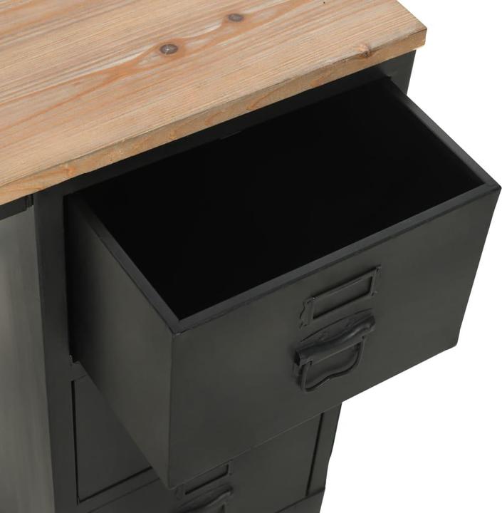 Image du produit vidaXL Schreibtisch mit Einzelpodest (50 x 100 x 76 cm)