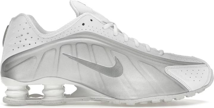 Image du produit Nike Shox R4 White Bright Crimson Metallic Silver (45)